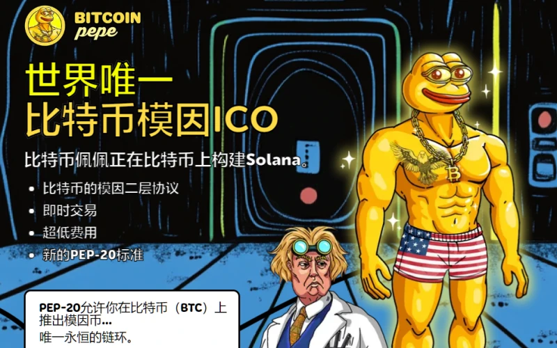 Bitcoin Pepe：比特币的首个表情包ICO已经启动